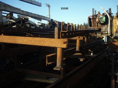 Roller conveyor,  16 m x 0,75 m